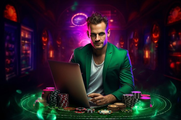 Tampilan antarmuka Gem Saviour di platform jari 4d dengan gulungan slot dan simbol permata