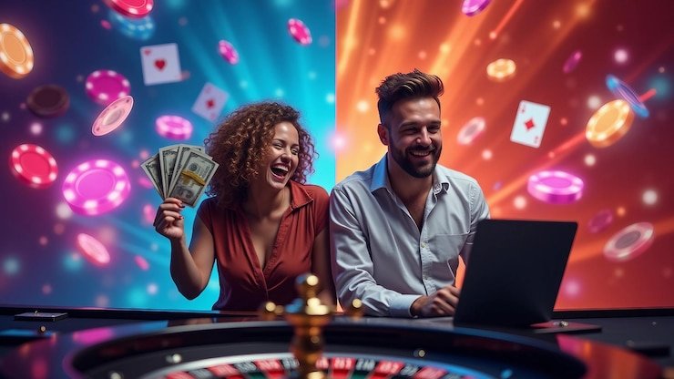 Dealer profesional jari 4d di studio HD menghadirkan permainan Koprok Blackjack langsung