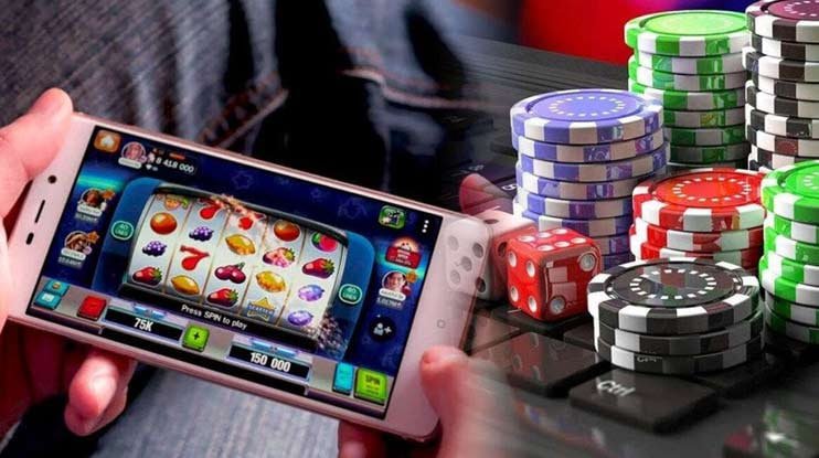 Antarmuka Virtual Sports jari 4d menampilkan pertandingan sepak bola simulasi dengan grafis HD